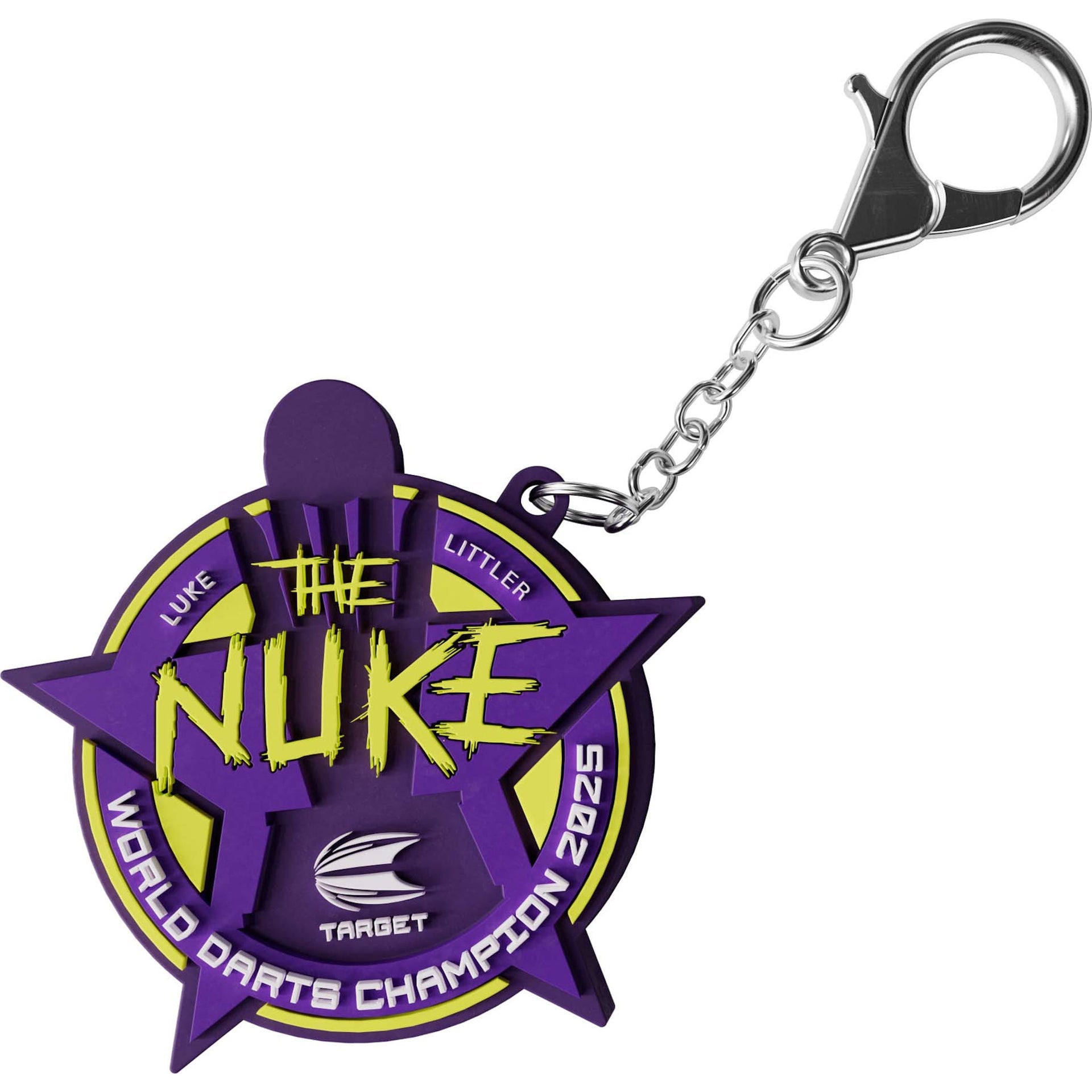 Luke Littler World Champion 2025 keychain