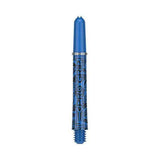 Blue Ink Pro Grip tattoo themed nylon dart shaft with printed design