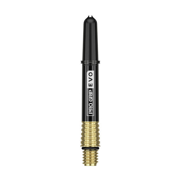 Pro Grip EVO Aluminium, Nylon Shafts black and gold