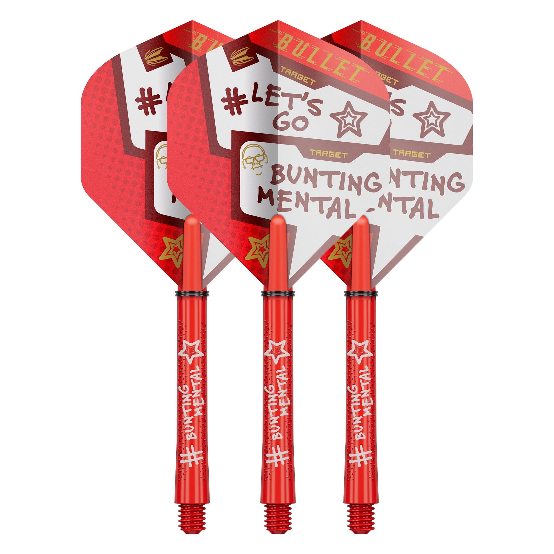 Professional Player Bunting Flight & Shaft Kit (1 Set)