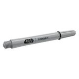 Grey dart shaft with 'Star Wars' and 'Target' branding on a white background