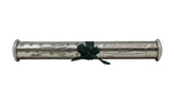 Pewter Christening Certificate Tube