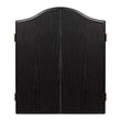 Winmau Black Cabinet deluxe veneer effect dartboard cabinet with magnetic closure and easy-wipe scoring panels