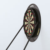 Winmau Vertex Dartboard Stand against the wall
