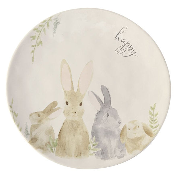 Watercolour Bunny Platter