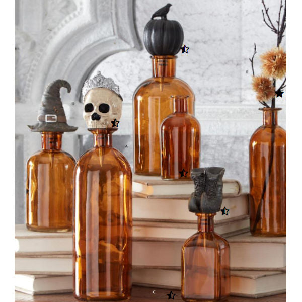 Halloween Bottle Stoppers  room setting