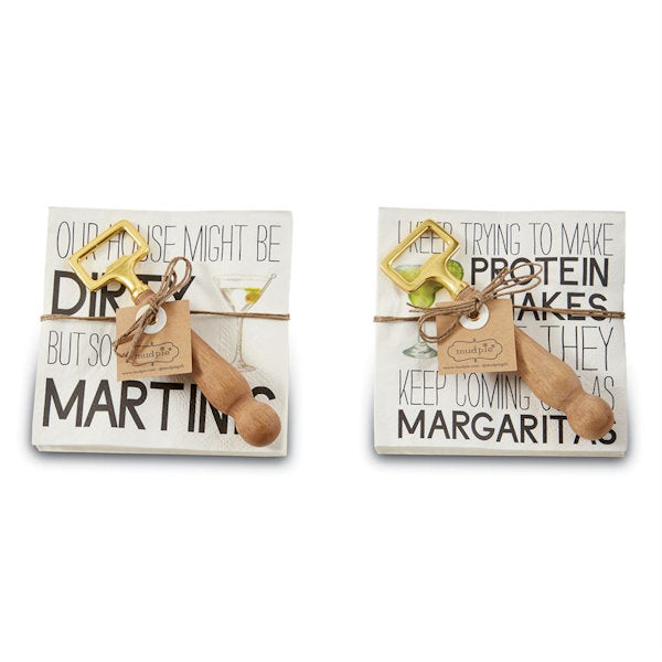 Bottle Opener Napkin Sets
