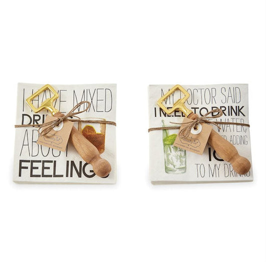 Bottle Opener Napkin Sets