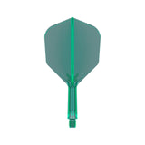 K-Flex Shape No.6 Flight & Shaft Green short