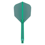 K-Flex Shape No.2 Flight & Shaft Green medium