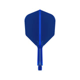 K-Flex Shape No.6 Flight & Shaft Blue short