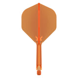 K-Flex Shape No.2 Flight & Shaft Orange
