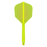 K-Flex Shape No.6 Flight & Shaft Yellow medium