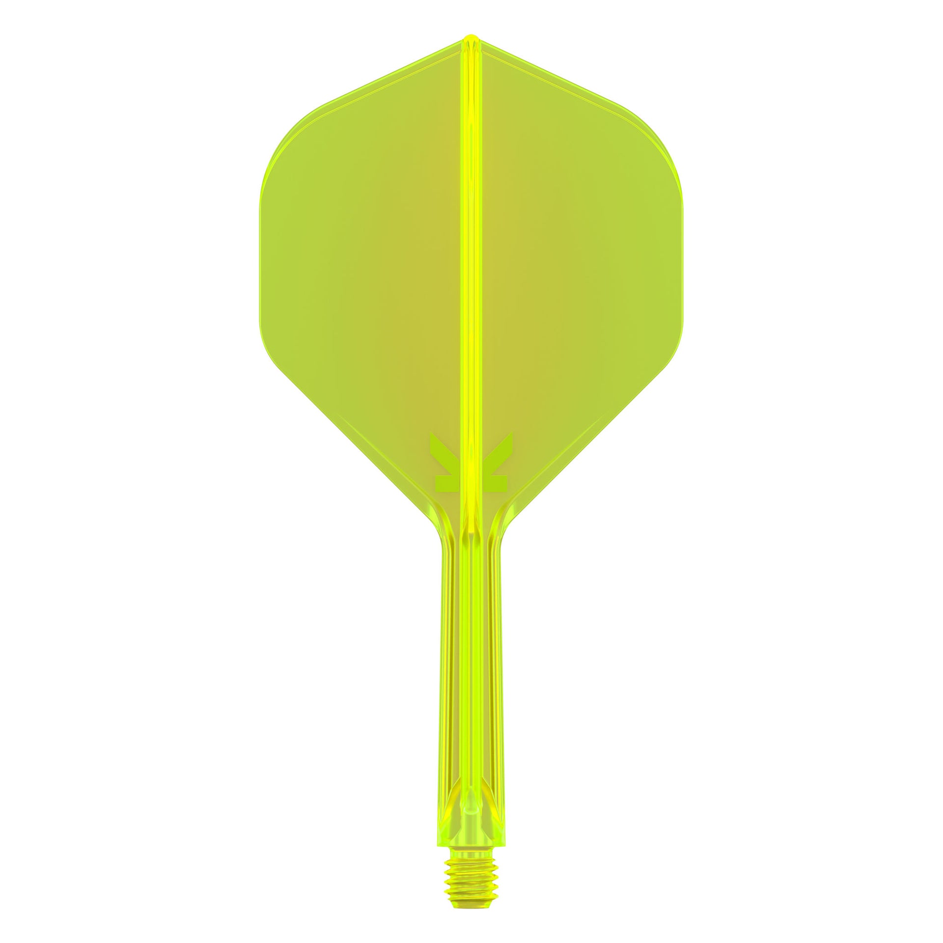 K-Flex Shape No.2 Flight & Shaft Yellow on white background