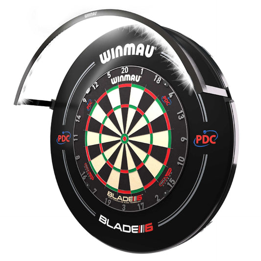 Wispa™ Dartboard Light with 1200 lumens warm white, zero shadow, 120-degree beam for Wispa soundproofing system