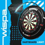 Wispa™ Dartboard Light 1200 lumens warm white designed for Wispa sound proofing system with zero shadow lighting