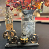 Halloween Wood Boo Tabletop Sign 41170A room setting
