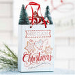 7.75" Mrs. Claus Shopping Bag Ornament