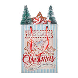 7.75" Mrs. Claus Shopping Bag Ornament