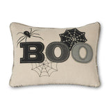 17" Cream Lumbar Boo Pillow