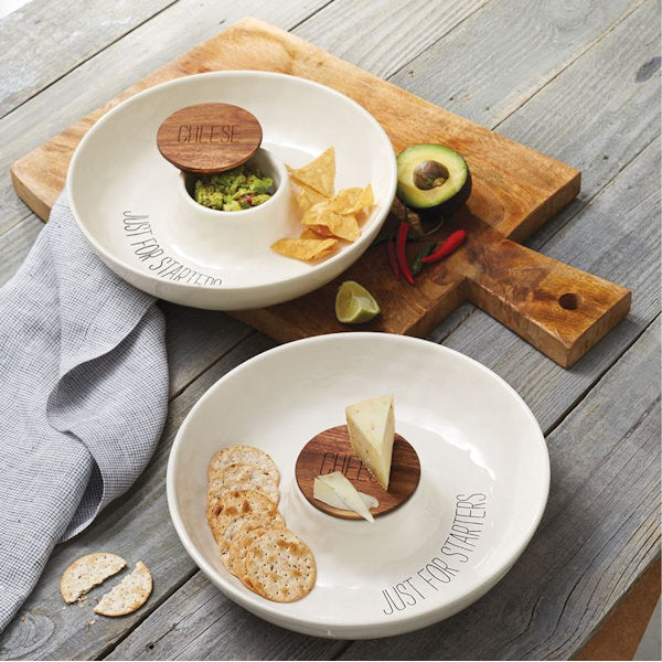 Mudpie 4184006 Cheese Chip & Dip Set