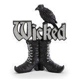 Black Resin Wicked Witch Boots Tabletop 41978B
