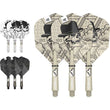 Professional Player INK Flight & Shaft Kit with tattoo-themed designs and durable No.6 flights in three colorways