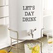 Mudpie 42600314 Let's Drink Dispenser Set