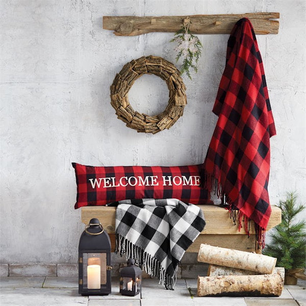 Buffalo Check Blanket room setting