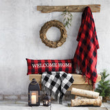 Buffalo Check Blanket room setting
