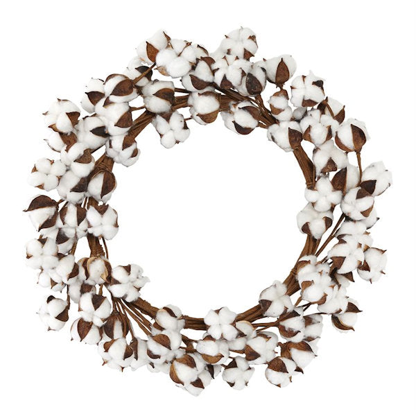Cotton Wreath