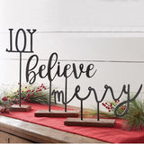 Cast Iron Sentiment Sitters