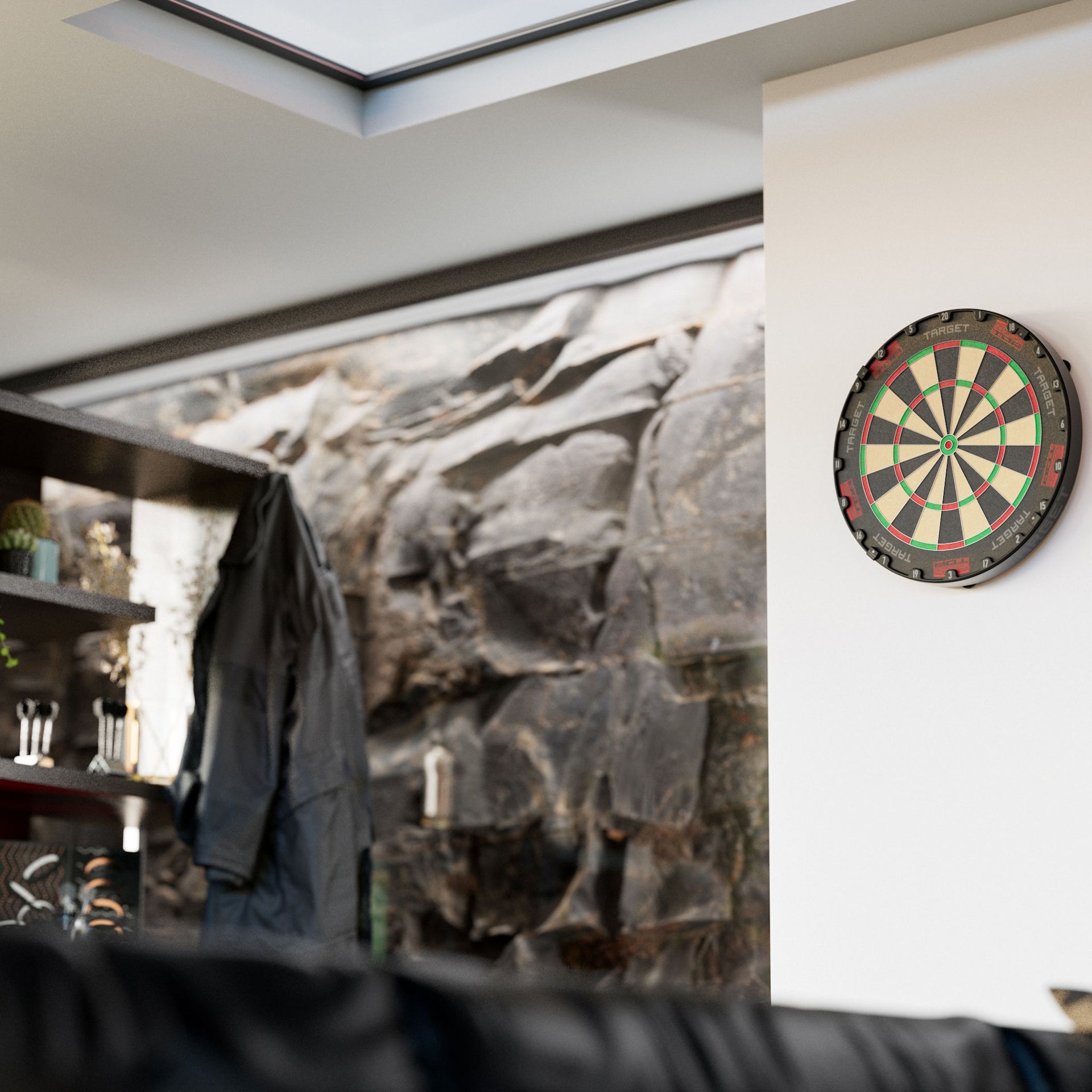 Target TOR Dartboard room setting