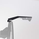 OMNI Virt Camera Arm shown in use in a side view with VIRT camera and OMINI shaded to see how it works and looks. 