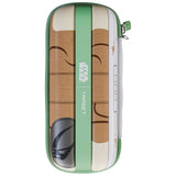 STAR WARS™ Grogu BOA Wallet Green and beige case with 'Star Wars' and 'Target' branding on a white background