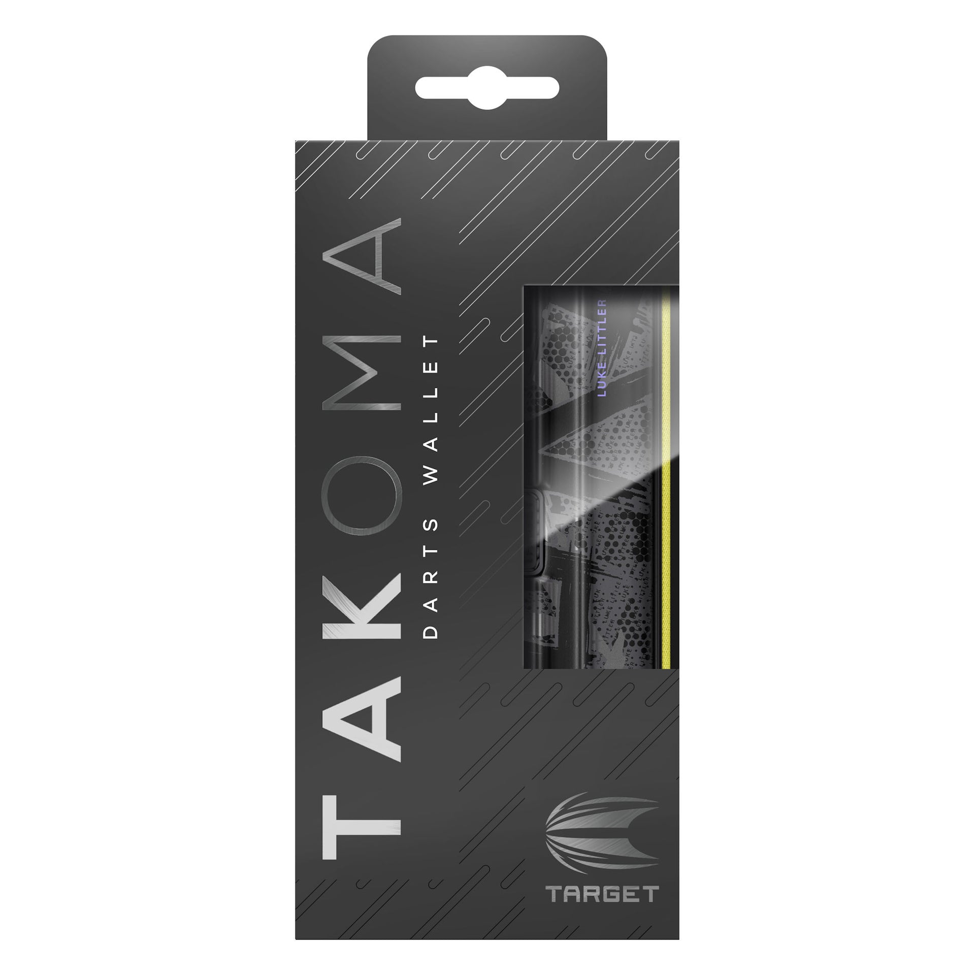 Takoma Ghost Luke Littler Wallet packaging on white background