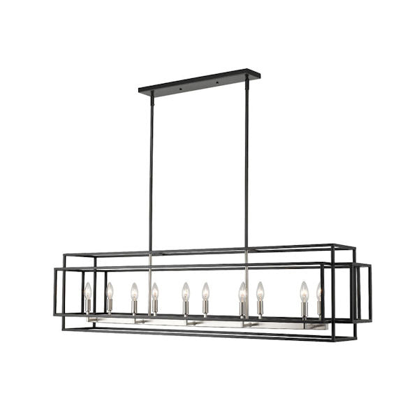 Titania Bronze & Old Brass Chandelier