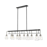 Melange Matte Black 3 Shade Light