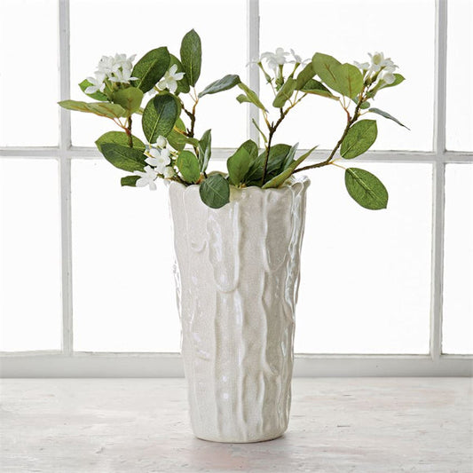 mudpie 4731034 Ceramic Bark Vase