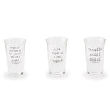 Mudpie 48600057 Tequila Shot Glass