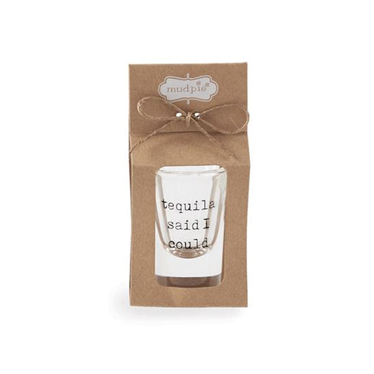 Mudpie 48600057 Tequila Shot Glass