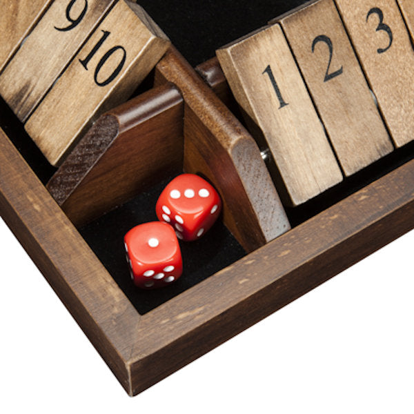 4-Player Shut The Box by WE close up