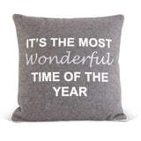 Most Wonderful Time Pillow
