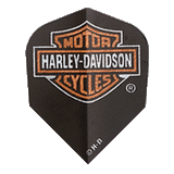 Harley Davidson Flight with high definition logo for darts, pack of 3.