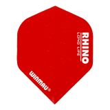 Red Rhino Flights dart flight by Winmau, extra thick and durable, 100 micron thickness, long life design