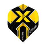 Prism Flights Alpha yellow x with black