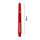 Joe Cullen Rockstar red nylon dart shaft with aluminium tip and 48mm length