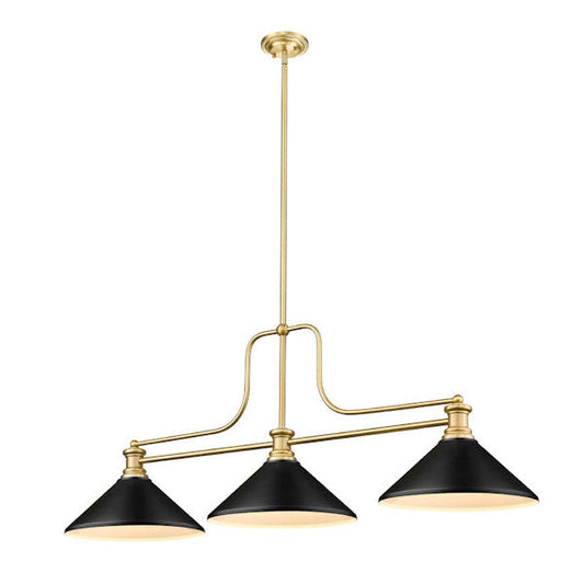 Melange Matte Black 3 Shade Light