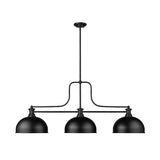 Melange Matte Black 3 Shade Light