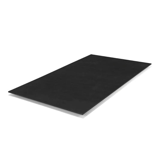 Brunswick Dining Top Matte Black on white background
